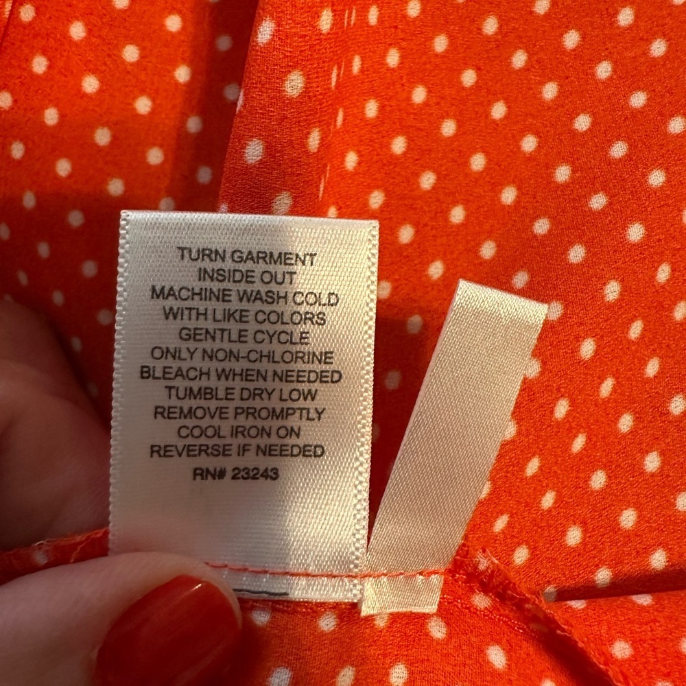 New York & Company Red Relaxed Camisole Top,‎ Size Medium - Picture 8 of 8